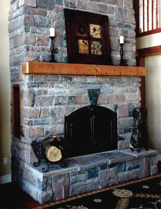 GRANITE FIREPLACE