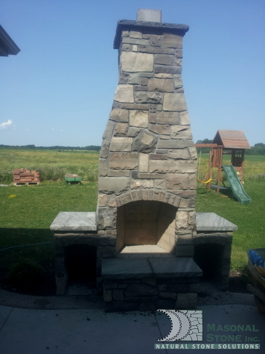 MASONAL OUTDOOR FIREPLACE