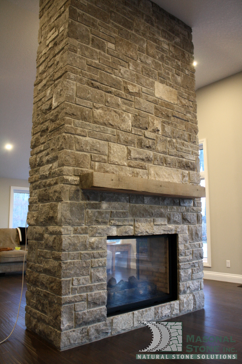 NORTHERN GREY FIREPLACE